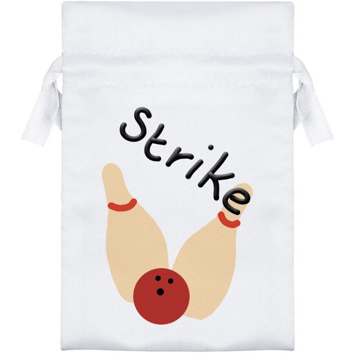 Ten pin bowling satin - 'ten,