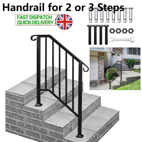 Outdoor stair railing metal - stair,