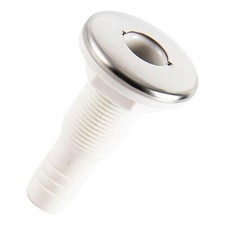 Boat Water Drain Scupper 304 Stainless Steel Nylon thru Hull Scupper Outlet