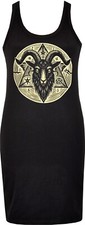 Women's Baphomet Dress Satanic