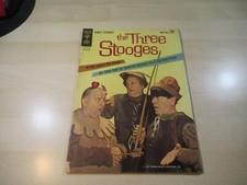 THREE STOOGES #10 SILVER AGE HIGHER GRADE PHOTO COVER 1ST GOLD KEY ISSUE