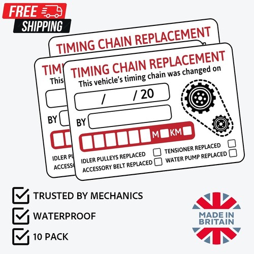 10x timing chain replacement - timing,