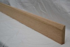 Oak Skirting Board 1x4" PAR to Chamfer 20x95mm - Solid Oak kiln dried top grade