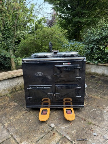 Aga oil fired cooker with - oil-fired,