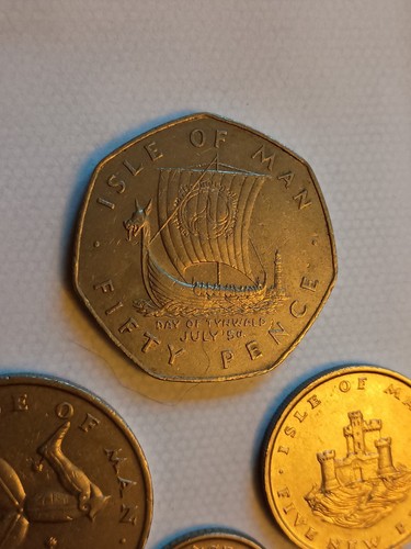 Isle man coins - -, 1979