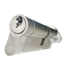 ALU Thumb Turn 100mm 45T/55 Euro Cylinder Lock With 3 Keys