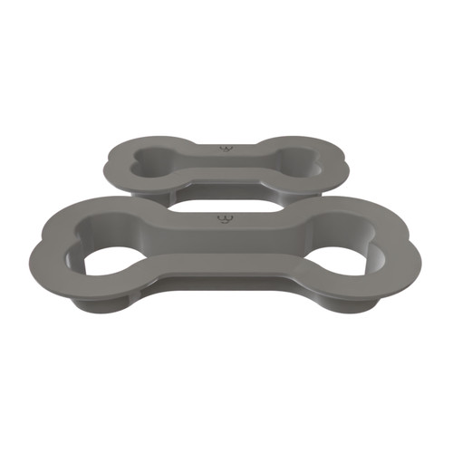 Clay slab cutters bone - slab, two