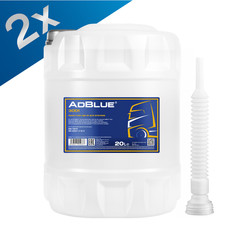 2x Mannol Adblue 20 Litre DEF