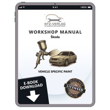 Skoda Kamiq Type NW from 2019 Paint Information Repair Workshop Manual PDF