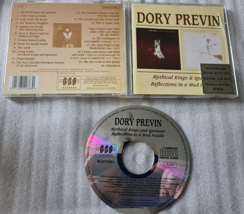 Dory previn mythical kings - previn,