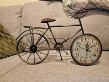Vintage Style Bicycle Clock