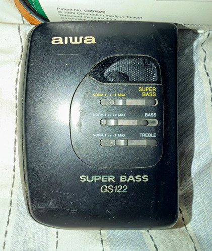Vintage aiwa gs122 super - vintage,