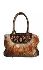 SHARIF BRONZE GOLD FEATHER