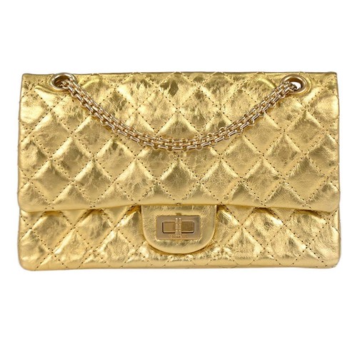 Chanel gold calfskin 55 - chanel,