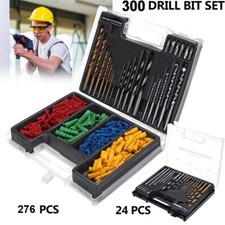 Drill Bits & Wall Plug Set