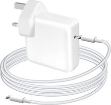87W USB C Type C Fast Charger Power Adapter Compatible with Mac Book Pro uk plug