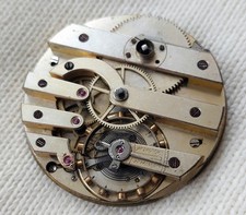 Pocket chronometer movement