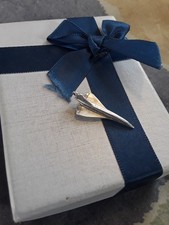 SILVER CHARM CONCORDE PLANE VINTAGE