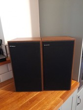 Vintage Sharp CP-400E Speakers 
