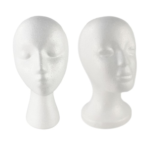 Foam mannequin head - foam,