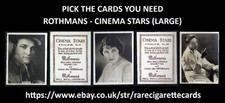 ROTHMANS - CINEMA STARS