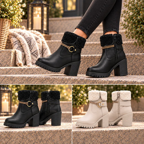 Ladies women faux leather - faux,
