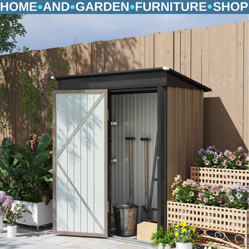 Lean steel garden storage - to,