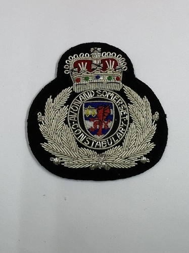 Avon and somerset embroidered - and,