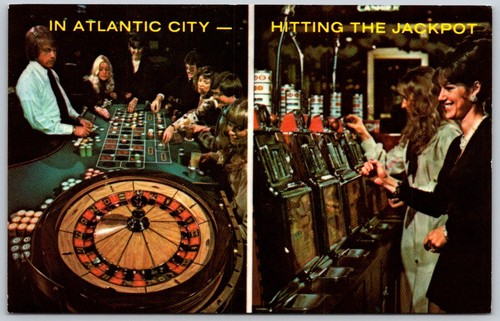 Postcard new jersey atlantic - postcard,