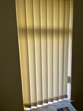 HOME OR OFFICE VERTICAL  BLINDS  (X1 LARGE WINDOW X1 SMALL WINDOW