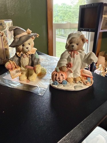 Cherished teddies halloween - teddies,