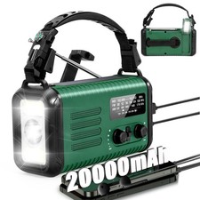 Wind Up Solar Radio 20000mAh