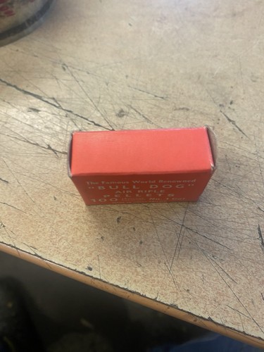 Vintage paper box - paper, bull