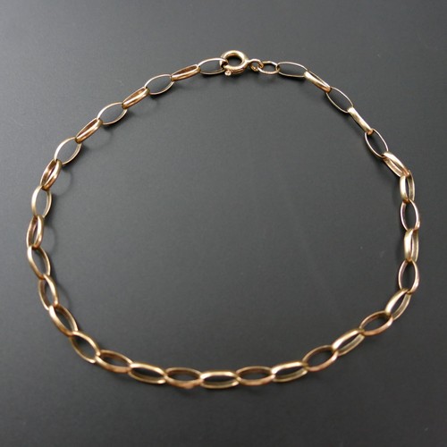 9ct yellow gold 375 - 375, belcher