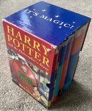 Harry Potter Box set 1-4 | Philosopher's Stone 1/3 & Prisoner of Azkaban 1/2