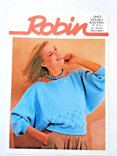 Robin vintage knitting - vintage,