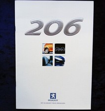 Peugeot 206 Brochure, 9.1999