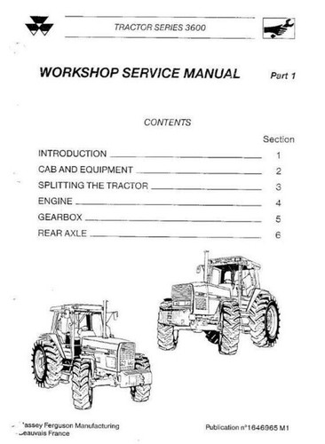 Massey ferguson 3600 series - massey,