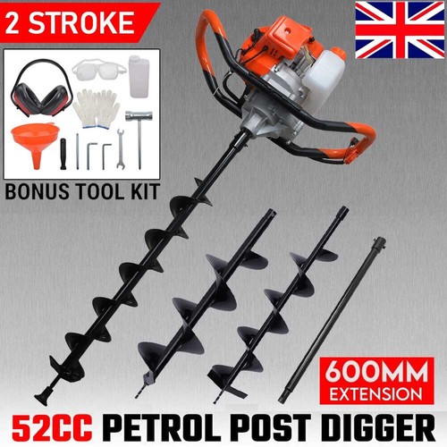 52cc petrol post - post, hole