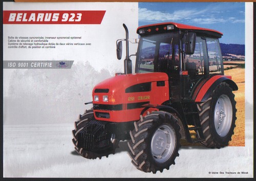 Belarus 923 tractor - "923", brochure