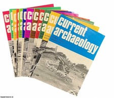 CURRENT ARCHAEOLOGY. 12 ISSUES. NO. 12-23, 1969-1970. 1969-70