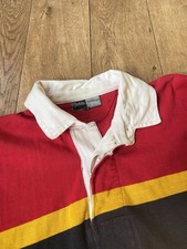 Vintage 1950s/60s Bukta WARRIOR Cotton Stripe Rugby shirt M