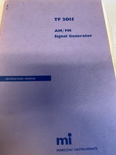 MARCONI TF2015 AM/FM SIGNAL