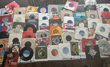 Approx 66 Vinyl 45 Records Pop Bundle Job Lot Vintage Music
