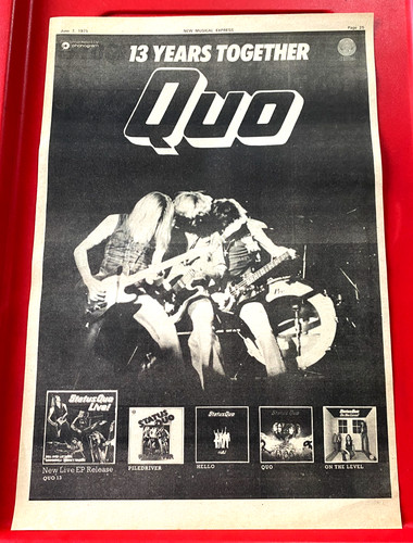 Status quo live back catalogue - live/back,