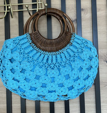 Macrame hand made turquoise