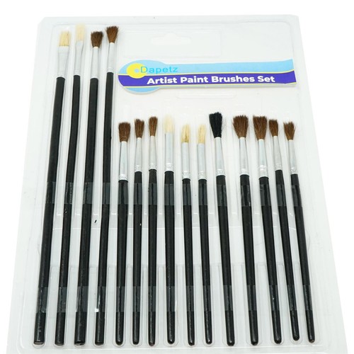 15pc artists paint - artists, brushes