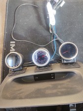 SUBARU IMPREZA TRIPLE GAUGE SET Spares Or Repair Newage WRX/STI 