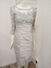 Irresistible By Veromia Mother of the Bride Silver Dress Size 10