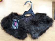 Rim Accessories Ladies Faux Fur Collar in Brown